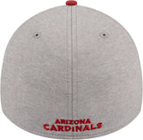 Arizona Cardinals NFL New Era 39Thirty Stripe Gray Hat Cap Men's Flex Fit M/L