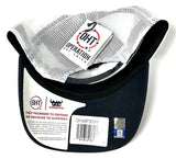 Pittsburgh Steelers NFL OHT Vintage USA Flag Hat Cap White Mesh Men's Snapback