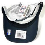 Atlanta Braves MLB OHT Vintage USA Flag Hat Cap Blue White Mesh Men's Snapback