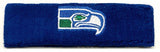 Seattle Seahawks NFL Licensed Vintage Throwback Blue Headband Sweatband Adult
