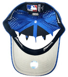 New York Mets MLB OC Sports Round Logo Vintage Blue Hat Cap Flex Stretch Fit S/M