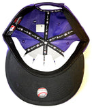 OC Sports Q3 Purple Rare Blank MLB Baseball Hat Cap Adult Men's Adjustable