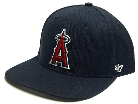 Los Angeles Angels MLB '47 No Shot Captain Navy Blue Hat Cap Men's Adjustable Snapback