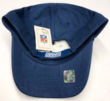 New York Giants NFL Team Apparel Red w/ Blue Trim Hat Cap Men's Adult Adjustable