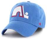 Quebec Nordiques NHL '47 Franchise Vintage Classic Blue Raz Hat Cap Men's Fitted