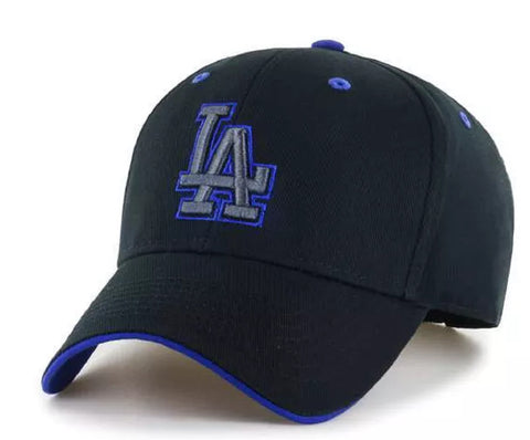 Los Angeles Dodgers MLB Fan Favorite Black Tonal Money Maker Hat Cap Adult Adjustable