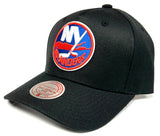 New York Islanders NHL Mitchell & Ness Black Vintage Pro Pinch Hat Cap Adult Men's Snapback Adjustable