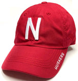 Nebraska Cornhuskers NCAA TOW Red Relaxed Slouch Fit Hat Cap Adult Adjustable