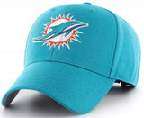 Miami Dolphins NFL OTS Aqua Blue All-Star Hat Cap Adult Men's Adjustable