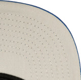 St. Louis Blues NHL Mitchell & Ness Blue Flat Brim Hat Cap Men's Fitted 7 1/4