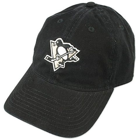 NHL Reebok Pittsburgh Penguins Black Unstructured Slouch Hat