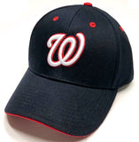 Washington Nationals MLB Fan Favorite Navy Blue MVP Hat Cap Adult Men's Adjustable
