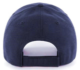 Denver Broncos NFL Basic Navy Blue 47 Brand MVP Adult Adjustable Hat Cap