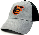 Baltimore Orioles Black Gray Pop Shade Clean Up Relaxed Fit Hat Cap Adult Men's Adjustable