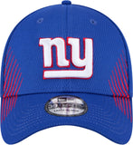 New York Giants NFL New Era 39Thirty Active Blue Hat Cap Men's Stretch Flex Fit