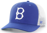 Brooklyn Dodgers MLB '47 Cooperstown Trucker White Mesh Hat Cap Adult Snapback