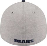 Chicago Bears NFL New Era 39Thirty Stripe Gray Hat Cap Men's Flex Fit L/XL