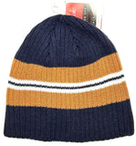 Edmonton Oilers NHL Reebok Vintage Cuffless Stripe Knit Hat Cap Adult Beanie