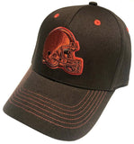 Cleveland Browns NFL Team Apparel Orange Tonal Hat Cap Adult Men's Stretch OSFA