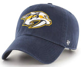 Nashville Predators NHL '47 Navy Blue Clean Up Hat Cap Adult Men's Adjustable