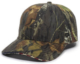 Outdoor Cap Co. Official Mossy Oak Camo Hunting Hat Cap w/ American Flag Adult Adjustable