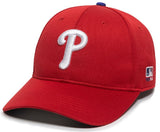 Philadelphia Phillies MLB OC Sports Q3 Mesh Red Hat Cap Adult Men's Adjustable