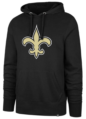 New Orleans Saints NFL '47 Black Imprint Hoodie Pullover Adult Men's Large