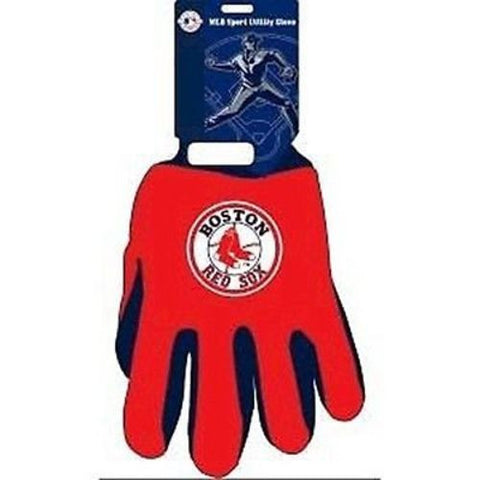 Boston Red Sox MLB Utility Gloves Football Work Grip