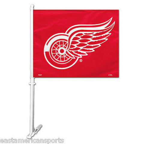 Detroit Red Wings NHL Car Flag Window Pole Banner Auto Truck Hockey Fan Tailgate