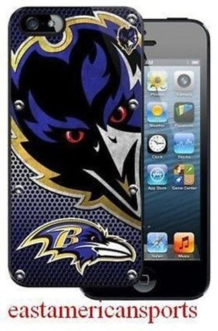 Baltimore Ravens NFL iPhone 5 Polymer Case Cover Cell Smart Phone Protector Skin