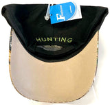 TFA Life's A Game Hunting is Serious 2Tone Camo Bill Black Hat Cap Hunter Adult Men's Adjustable