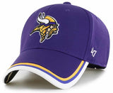 Minnesota Vikings NFL '47 MVP Grind Purple Hat Cap Adult Men's Adjustable