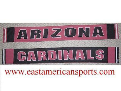 Arizona Cardinals NFL Reebok Winter Scarf Neck Warmer 8" x 60" Banner Flag