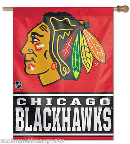 Chicago Blackhawks Vintage Logo Flag