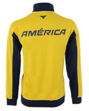 Club America Liga Mexico Team Yellow Track Jacket Soccer Futbol Men's Medium