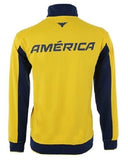 Club America Liga Mexico Team Yellow Track Jacket Soccer Futbol Men's Medium