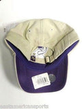 Minnesota Vikings NFL Khaki Tan Slouch Hat Cap w/ Logo & Slide Buckle Adjustable