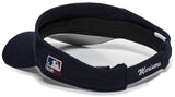 Seattle Mariners MLB OC Sports Navy Blue Mesh Golf Visor Hat Cap Adult Men's Adjustable