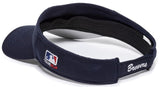 Milwaukee Brewers MLB OC Sports Navy Blue Mesh Golf Visor Hat Cap Adult Men's Adjustable