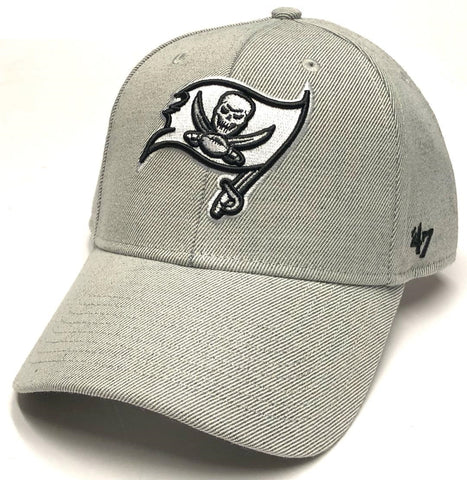 Tampa Bay Buccaneers NFL 47 MVP Gray White Mojo Hat Cap Adult