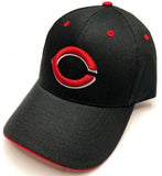 Cincinnati Reds MLB Fan Favorite MVP Black Hat Cap Adult Men's Adjustable