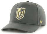 Las Vegas Golden Knights NHL '47 MVP DP Charcoal Gray Hat Cap Men's Adjustable