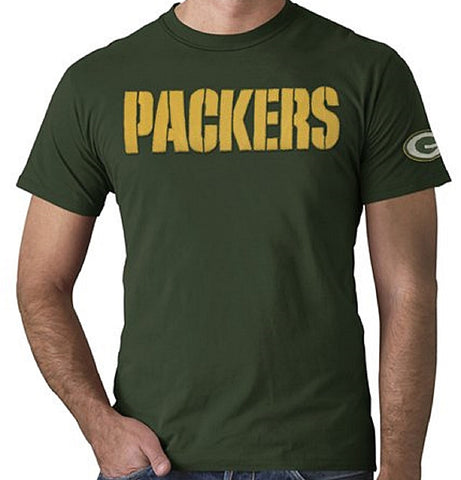 Green Bay Packers NFL '47 Bottle Green Fieldhouse Tee T-Shirt Adult Men's Large L