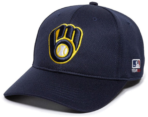 Milwaukee Brewers MLB OC Sports Alternate Navy Blue Hat Cap Adult Men's Adjustable