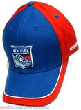 New York Rangers NHL Reebok Center Ice Blue / Red OSFA Adult Adjustable Logo