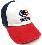 Green Bay Packers NFL '47 USA American Flag Clean Up Hat Cap Adult Men's Adjustable