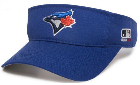 Toronto Blue Jays Blue Golf Sun Visor Hat Cap Adult Men's Adjustable