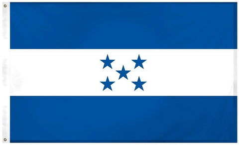 Honduras Honduran 3' x 5' Flag w/ Grommets to Hang Pride Country Soccer Banner