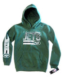 New York Jets NFL Pullover Green Hoodie Sweat Shirt Jacket Youth XL 18