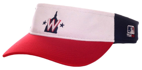 Washington Nationals MLB OC Sports Legacy Performance Visor Hat Cap Adult Adjustable